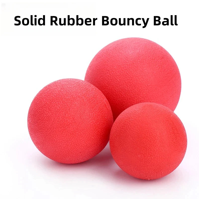 Snoutbound Tough Ball – Durable Solid Rubber Fetch Toy for Dogs